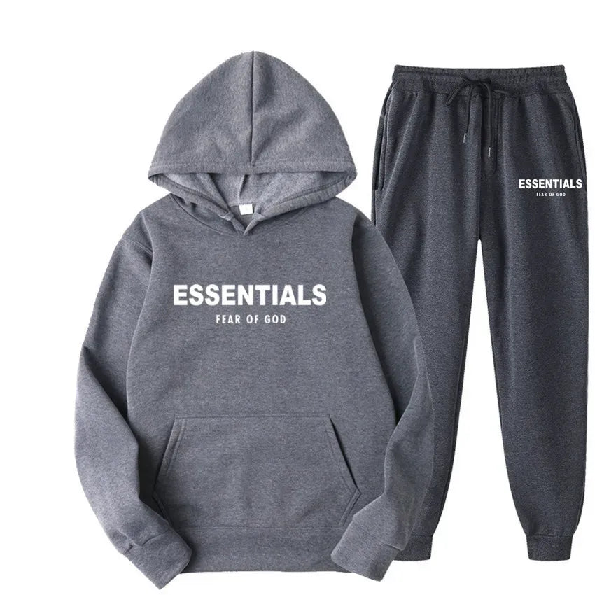 Essentials Dark Grey Tracksuit