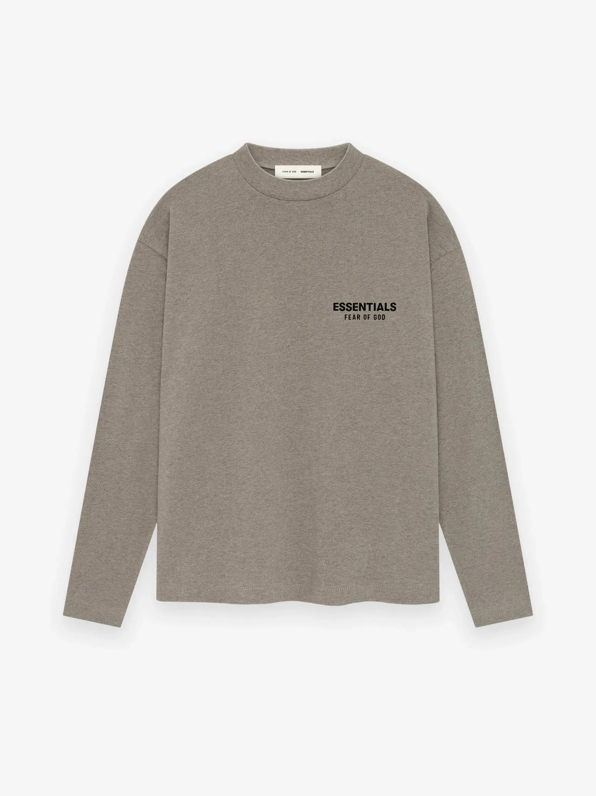 Essentials Long Sleeve T Shirt Homestead Heather