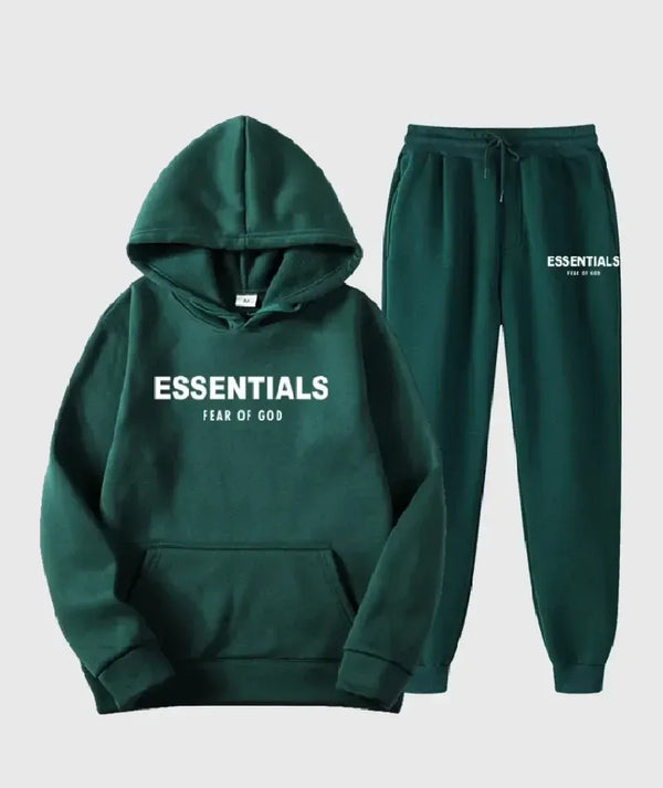 Green Essentials Tracksuit