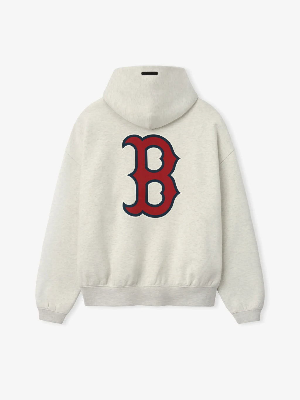 Essentials Red Sox Sport Hoodie Oatmeal Heather/ Light Heather Rib