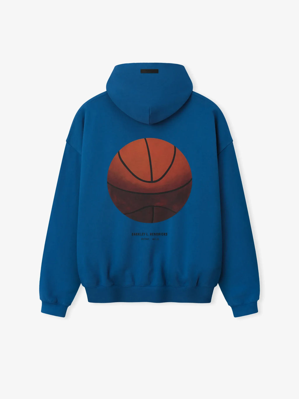 Essentials Knicks X Barkley Hendricks 90s Hoodie Faded Blue