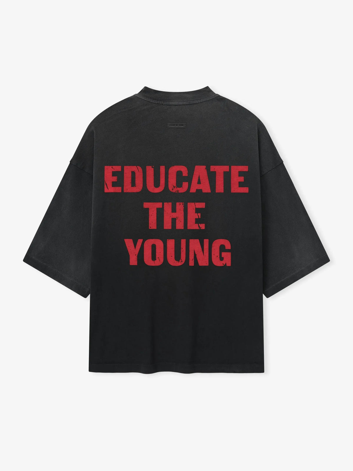 Fear of God Relaxed FU Educate Tee Black