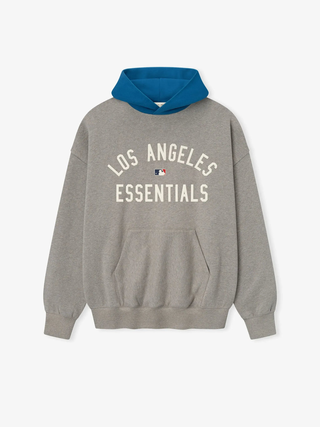 Essentials Dodgers Sport Hoodie Concrete Heather/Blue Sapphire