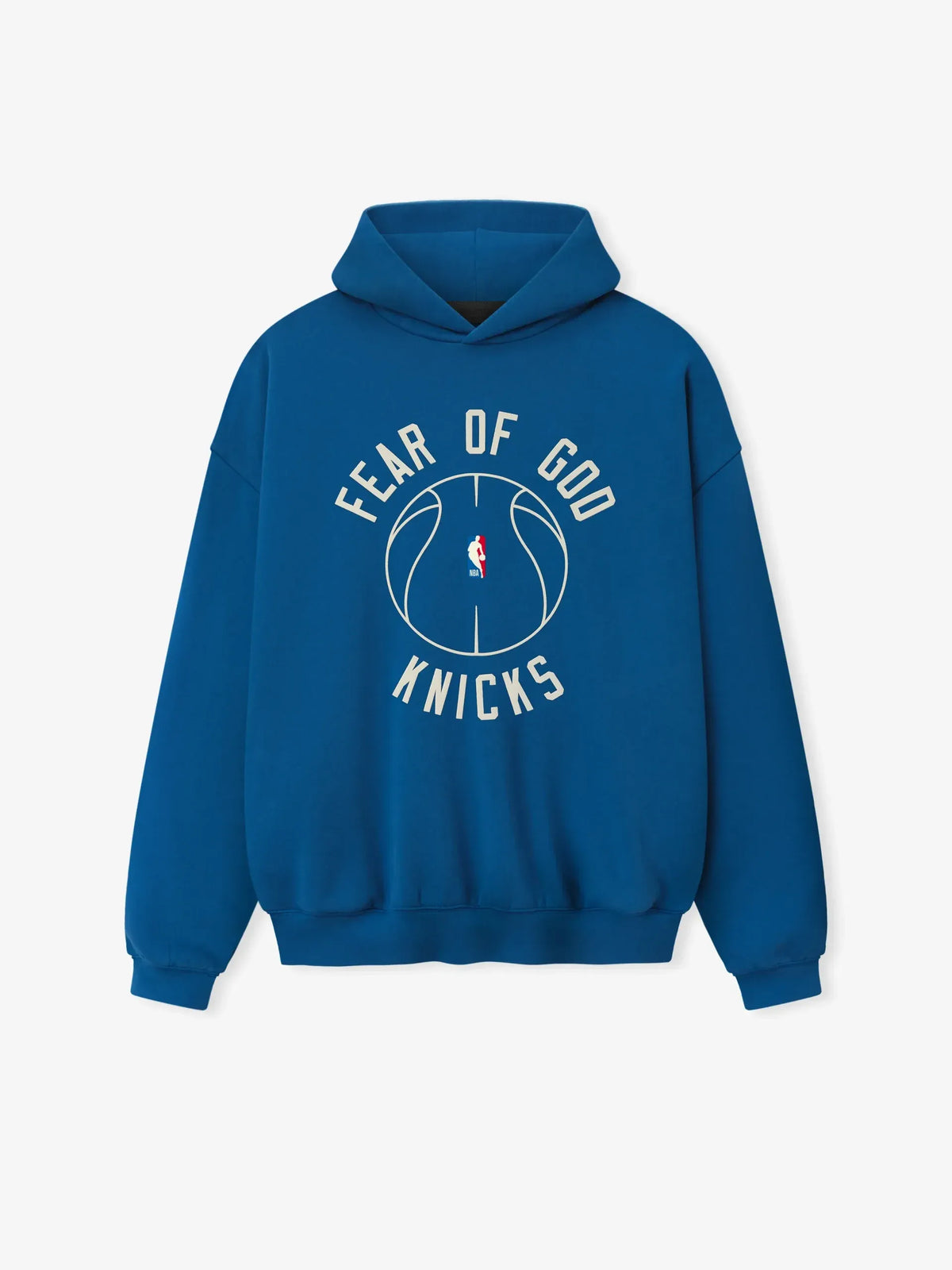 Essentials Knicks X Barkley Hendricks 90s Hoodie Faded Blue