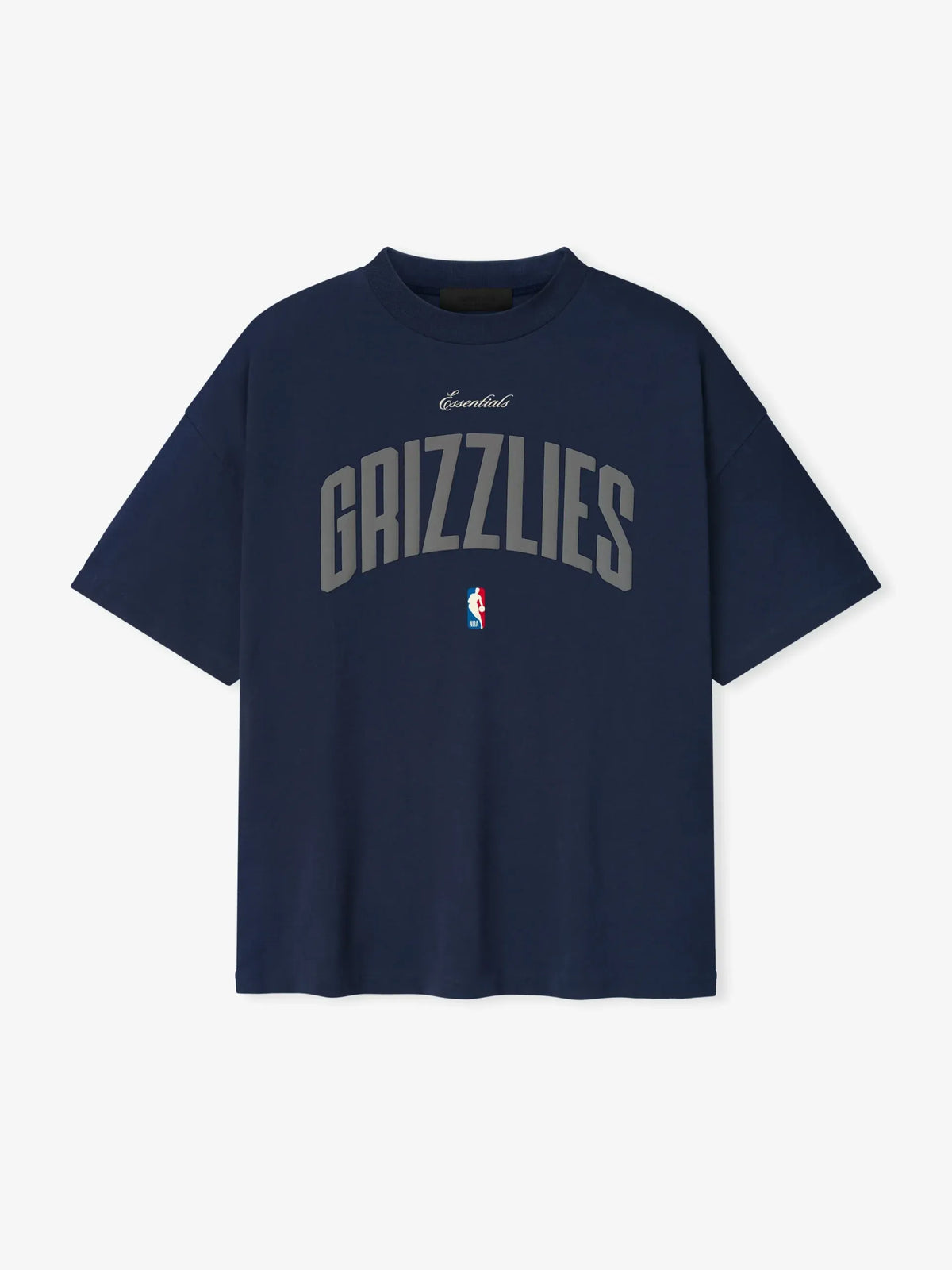 Essentials Memphis Grizzlies 90s Fit Tee Midnight Navy