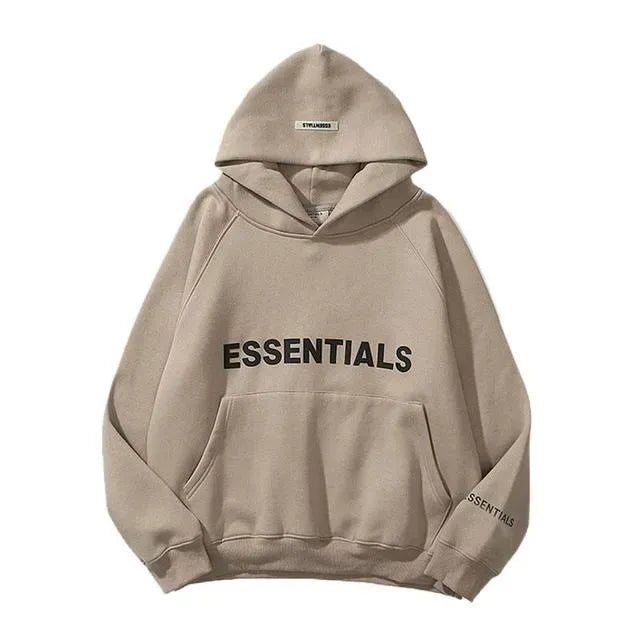 Essentials Oversized Hoodie Light Beige / Taupe