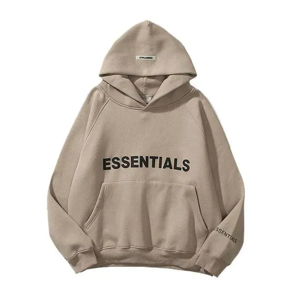 Essentials Oversized Hoodie Light Beige / Taupe