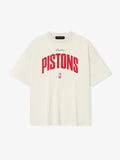 Essentials Pistons 90s Tee Cream White