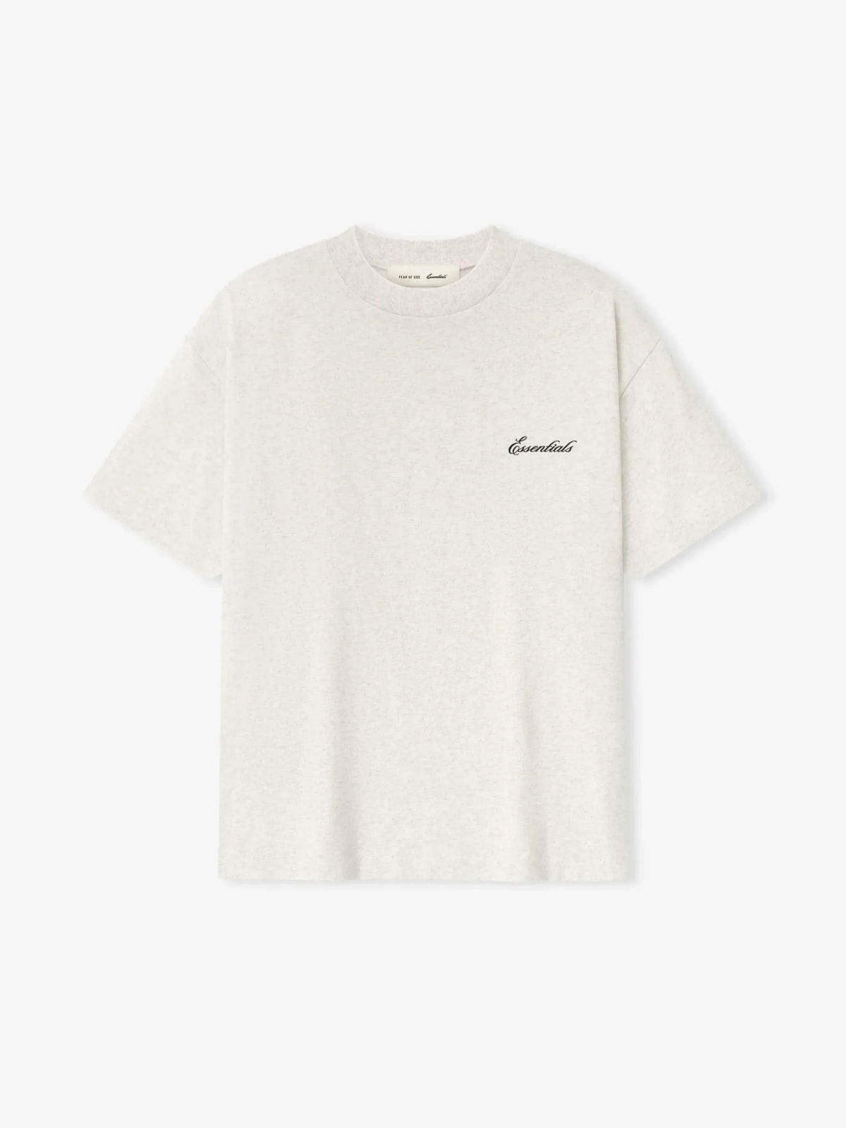 Essentials Signature SS26 Classic Tee Oatmeal Heather