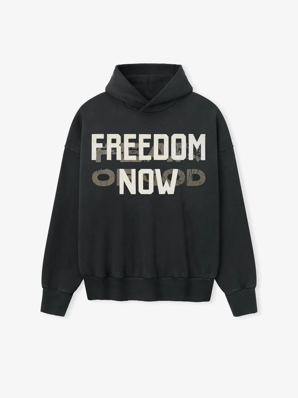 Fear of God Freedom Now Hoodie Black